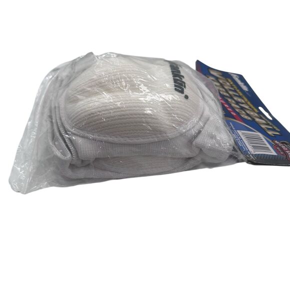Franklin Athletic Volleyball Knee Pads White One Sz Adult Vintage Fast Shipping - Picture 8 of 9